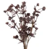 Deko-Stecker Knospen, weinrot, 23 cm