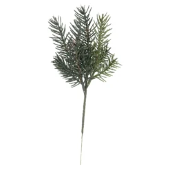 Deko-Stecker Tanne, grün/weich, 30.5 cm