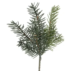 Deko-Stecker Tanne, grün/weich, 30.5 cm