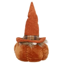 Deko-Wichtel Kürbis, braun, 20 x 32 cm