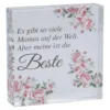 Deko-Würfel Mama, Meine Beste, 8 x 8 cm