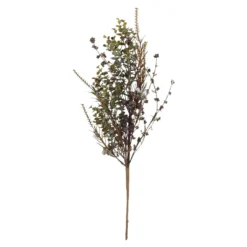 Dekozweig Daisy, hellblau, 50 cm