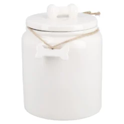 Dose mit Deckel, Hund/Knochen, 15.5 cm