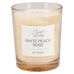 Duftkerze Home, White-Tea & Rose, 180 g