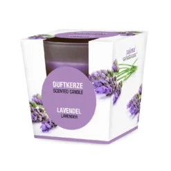 Duftkerze im Glas, Lavendel