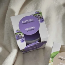 Duftkerze im Glas, Lavendel
