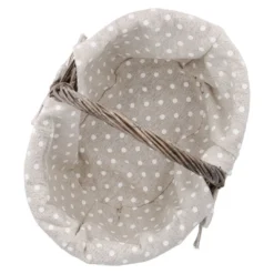 Einkaufskorb Punkte, 28 cm