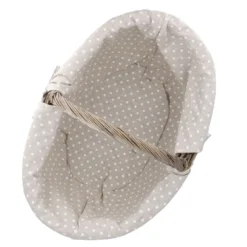 Einkaufskorb Punkte, 49 cm