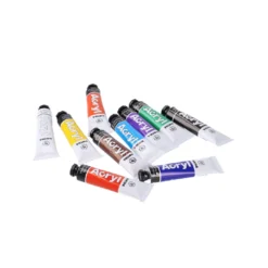 10er-Set Acrylfarben, 10 x 18 ml