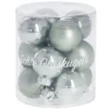 12er Set Glaskugeln 2,5 cm, mint
