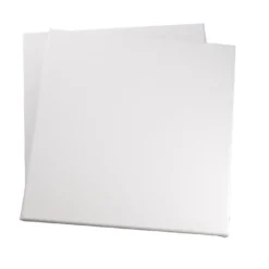 2er Set Leinwand, 30 x 30 cm
