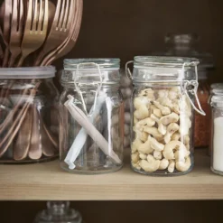6er Set Vorratsglas mit Bügelverschluss, 250 ml