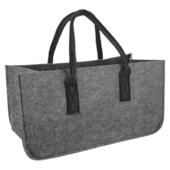 Filztasche Kamin, dunkelgrau