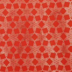 Geschenkpapier Edel mit Prägung, Stern/rot, 2 m