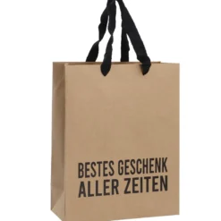 Geschenktüte Kraft, Bestes Geschenk, 22 x 28 cm