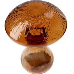 Glas-Pilz, braun, 10er, 17.5 cm