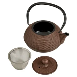Gusseisen Teekanne, braun