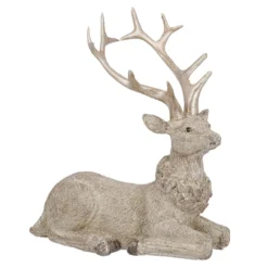 Hirsch Antik, Kopf rechts, 10 cm