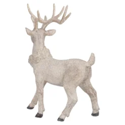 Hirsch Antik, Kopf rechts, 23 cm