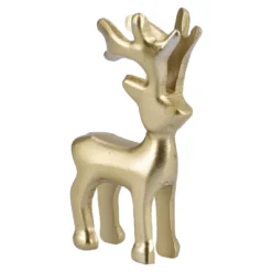 Hirsch Mini, gold, 7.5 cm