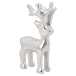 Hirsch Mini, silber, 7.5 cm