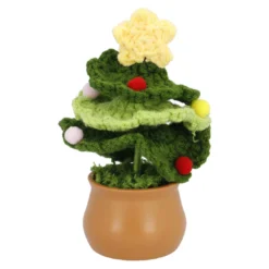 Häkel-Figur im Topf, Xmas/Tannenbaum, 14 cm