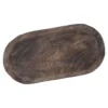 Holzschale Oval, braun, 41 x 21 cm