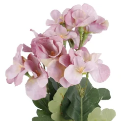 Hortensienstrauß Mini, flieder, 31 cm