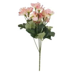 Hortensienstrauß Mini, rosa, 31 cm
