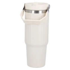 Isolierbecher mit Henkel, creme, 900 ml