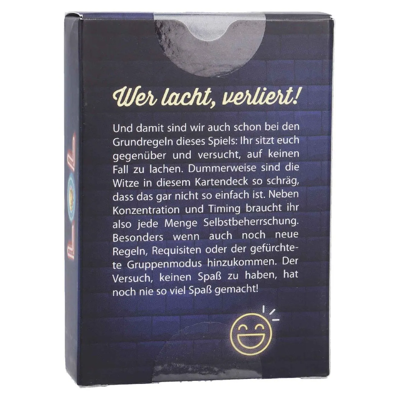 Kartenspiel LOL, Nicht lachen Challenge