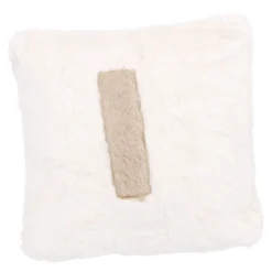 Kissen Buchstabe, I/creme, 30 x 30 cm