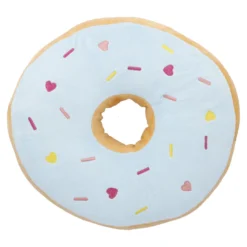 Kissen Donut, hellblau, 31 cm