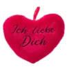 Kissen Herz, Ich liebe dich, 24 cm