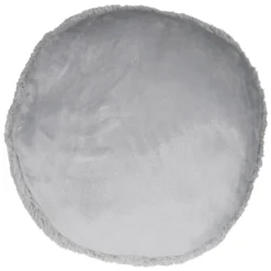 Kissen Macaron, grau, 40 x 12 cm