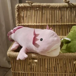 Kuscheltier Axolotl, Maul/liegend, 50.5 cm