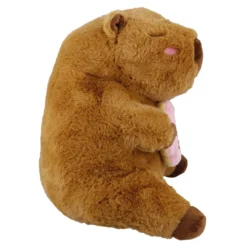 Kuscheltier Capybara, Essen/Donut, 40 cm