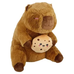 Kuscheltier Capybara, Essen/Keks, 40 cm