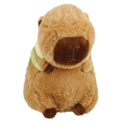 Kuscheltier Capybara mit Accessoire, Schildkröte, 22 cm
