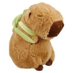 Kuscheltier Capybara mit Accessoire, Schildkröte, 22 cm
