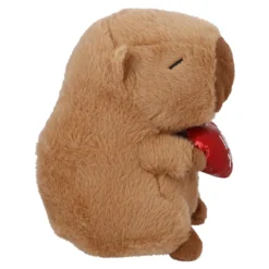 Kuscheltier Capybara mit Herz, 22 cm