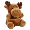 Kuscheltier Gesicht/Xmas, Rentier, 12 cm