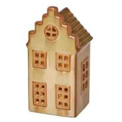 LED-Haus, farbig/creme, 15 cm