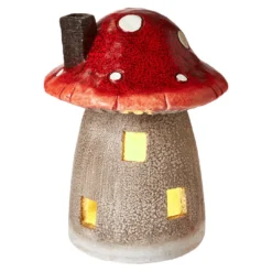 LED-Haus Pilz, Spitzdach, 32 cm