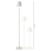 LED-Lampe Akku, weiß, 120 cm