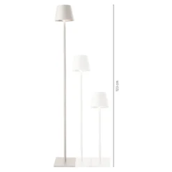 LED-Lampe Akku, weiß, 120 cm
