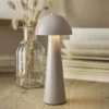 LED-Leuchte Form, grau, 17 cm