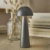LED-Leuchte Form, schwarz, 17 cm