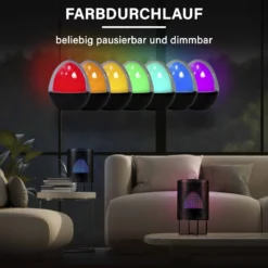 LED-Leuchte Ovo, Metall, 22 cm