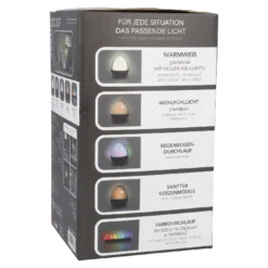 LED-Leuchte Ovo, Metall, 22 cm